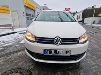 Second-hand VW Sharan Cup 140 CP (102 kW) 2014 Alb Monovolum