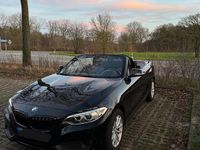 Gebraucht BMW 218 136 PS (100 kW) 2016 Schwarz Cabrio