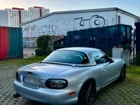 Gebraucht Mazda MX5 110 PS (80 kW) 2003 Silber Cabrio