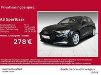 Gebraucht Audi A3 Advanced 150 PS (110 kW) 2024 Schwarz Limousine