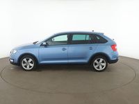 Gebraucht Skoda Rapid ScoutLine 90 PS (66 kW) 2016 Blau Kleinwagen