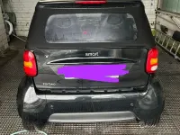 Używany Smart ForTwo Cabrio 61 KM (44 kW) 2004 Czarny Kabriolet