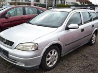 Gebraucht Opel Astra Selection 101 PS (74 kW) 2001 Silber Kombi