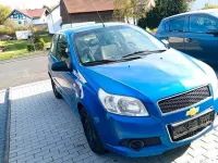 Gebraucht Chevrolet Aveo 84 PS (61 kW) 2010 Blau Kleinwagen