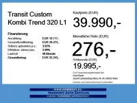 Nowe Ford Transit Custom Trend 136 KM (100 kW) 2026 Biały Kombi