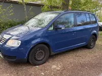 Gebraucht VW Touran Trendline 140 PS (102 kW) 2006 Blau Van / Kleinbus