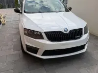 Gebraucht Skoda Octavia RS 220 PS (161 kW) 2015 Weiß Kleinwagen