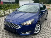 Gebraucht Ford Focus Titanium 125 PS (91 kW) 2015 Indicblau metallic Kleinwagen