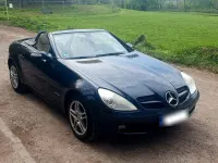 Gebraucht Mercedes SLK200 163 PS (119 kW) 2004 Blau Cabrio