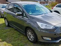 Gebraucht Ford C-MAX Titanium 125 PS (91 kW) 2017 Braun Van / Kleinbus