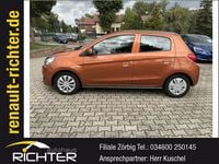 Second-hand Mitsubishi Space Star 71 CP (52 kW) 2017 Portocaliu Hatchback