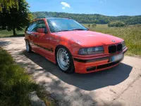 Gebraucht BMW 320 150 PS (110 kW) 1995 Rot Kombi