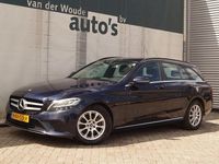Second-hand Mercedes C180 Business 122 CP (89 kW) 2019 Albastru Break