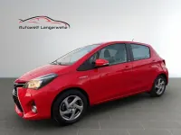 Gebraucht Toyota Yaris Hybrid Edition-S 75 PS (55 kW) 2016 Rot Limousine
