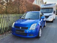 Gebraucht Suzuki Swift 92 PS (67 kW) 2007 Blau Kleinwagen