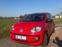 Gebraucht VW up! 68 PS (50 kW) 2014 Rot Kleinwagen