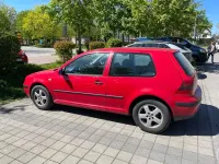 Używany VW Golf IV 75 KM (55 kW) 2001 Czerwony Sedan/Limuzyna
