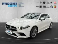 Gebraucht Mercedes A220 AMG line 190 PS (139 kW) 2019 Weißschwarz Kleinwagen