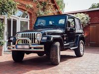 Gebraucht Jeep Wrangler Sahara 169 PS (124 kW) 2000 Schwarz SUV