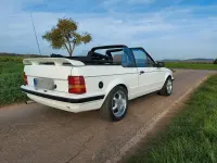 Gebraucht Ford Escort Cabriolet 103 PS (75 kW) 1984 Weiß Cabrio