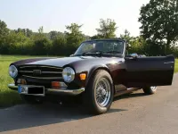 Gebraucht Triumph TR6 150 PS (110 kW) 1973 Rot Cabrio