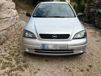 Gebraucht Opel Astra 75 PS (55 kW) 1998 Silber Coupé