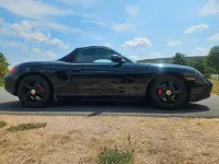 Gebraucht Porsche Boxster 220 PS (161 kW) 2000 Schwarz Cabrio