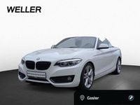 Gebraucht BMW 218 Advantage 150 PS (110 kW) 2017 Weiß Cabrio