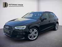 Używany Audi A3 S-Line 184 KM (135 kW) 2019 Czarny Sedan/Limuzyna