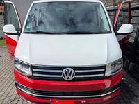 Gebraucht VW Multivan Generation Six 204 PS (150 kW) 2016 Rot Van / Kleinbus