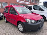 Second-hand VW Caddy Startline 86 CP (63 kW) 2014 Roșu Monovolum