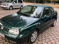 Gebraucht VW Golf Cabriolet 116 PS (85 kW) 2001 Grün Cabrio