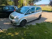 Gebraucht Opel Meriva 100 PS (73 kW) 2007 Silber Van / Kleinbus