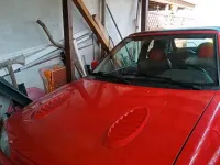 Gebraucht Ford Escort Cabriolet 105 PS (77 kW) 1992 Rot Cabrio