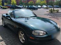 Second-hand Mazda MX5 140 CP (102 kW) 2000 Verde Cabrio