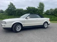 Gebraucht Audi Cabriolet 133 PS (97 kW) 1992 Weiß Cabrio