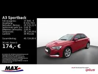Brugt Audi A3 Advanced 204 HK (150 kW) 2025 Rød Sedan