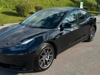 Brugt Tesla Model 3 Standard Range Plus 208 kW (283 HK) 2022 Sort Sedan