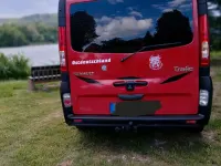 Gebraucht Renault Trafic 90 PS (66 kW) 2010 Rot Van / Kleinbus