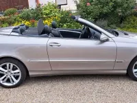 Gebraucht Mercedes CLK200 Avantgarde 184 PS (135 kW) 2009 Silber Cabrio