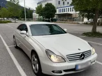 Gebraucht Mercedes CLS500 387 PS (284 kW) 2007 Weiß Coupé