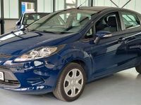 Gebraucht Ford Fiesta 60 PS (44 kW) 2009 Blau Kleinwagen