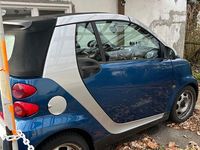 Gebraucht Smart ForTwo Cabrio Passion 71 PS (52 kW) 2007 Blau Cabrio