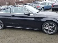Gebraucht Mercedes C180 AMG line 156 PS (114 kW) 2017 Schwarz Cabrio