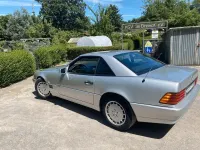 Gebraucht Mercedes SL320 231 PS (169 kW) 1993 Silber Cabrio