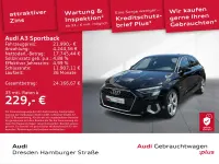 Używany Audi A3 Sportback e-tron Advanced Plus 204 KM (150 kW) 2023 Czarny Hatchback