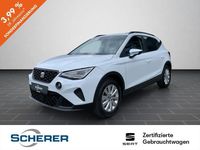 Gebraucht Seat Arona Style 116 PS (85 kW) 2024 Nevada weiß metallic (metallic) SUV