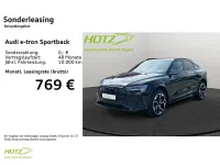 Gebraucht Audi e-tron Sportback Ambiente 369 kW (503 PS) 2022 Schwarz SUV