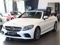 Gebraucht Mercedes C400 AMG line 333 PS (244 kW) 2019 Polarweiss  unilack Cabrio