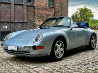 Gebraucht Porsche 911 Carrera Cabriolet 272 PS (200 kW) 1995 Silber Cabrio